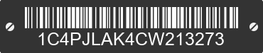 2012 JEEP Liberty 1C4PJLAK4CW213273 VIN decoded