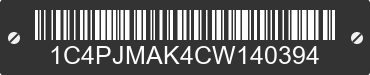 2012 JEEP Liberty 1C4PJMAK4CW140394 VIN decoded