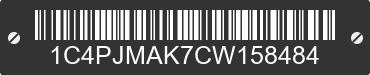 2012 JEEP Liberty 1C4PJMAK7CW158484 VIN decoded