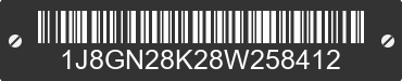 2008 JEEP Liberty 1J8GN28K28W258412 VIN decoded