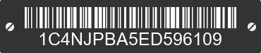 2014 JEEP Patriot 1C4NJPBA5ED596109 VIN decoded