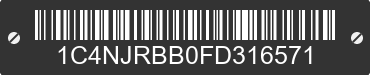 2015 JEEP Patriot 1C4NJRBB0FD316571 VIN decoded