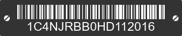 2017 JEEP Patriot 1C4NJRBB0HD112016 VIN decoded