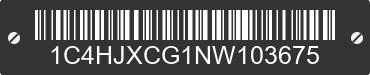 2022 JEEP Wrangler 1C4HJXCG1NW103675 VIN decoded