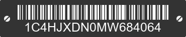 2021 JEEP Wrangler 1C4HJXDN0MW684064 VIN decoded