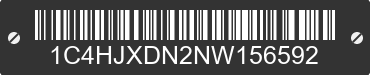 2022 JEEP Wrangler 1C4HJXDN2NW156592 VIN decoded