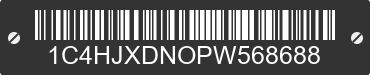 2023 JEEP Wrangler 1C4HJXDNOPW568688 VIN decoded