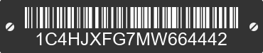 2021 JEEP Wrangler 1C4HJXFG7MW664442 VIN decoded