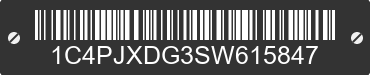 2025 JEEP Wrangler 1C4PJXDG3SW615847 VIN decoded