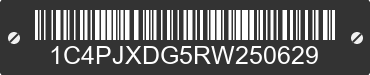 2024 JEEP Wrangler 1C4PJXDG5RW250629 VIN decoded