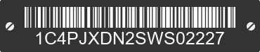 2025 JEEP Wrangler 1C4PJXDN2SWS02227 VIN decoded