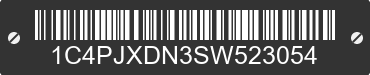 2025 JEEP Wrangler 1C4PJXDN3SW523054 VIN decoded