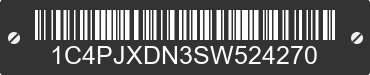 2025 JEEP Wrangler 1C4PJXDN3SW524270 VIN decoded