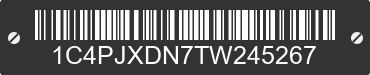 2026 JEEP Wrangler 1C4PJXDN7TW245267 VIN decoded
