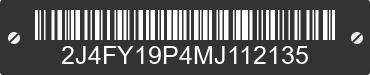 1991 JEEP Wrangler 2J4FY19P4MJ112135 VIN decoded