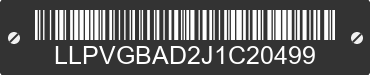 2018 JIAJUE JJ50QT-6B LLPVGBAD2J1C20499 VIN decoded