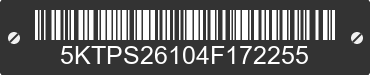 2004 KARAVAN TRAILER Karavan Trailer 5KTPS26104F172255 VIN decoded