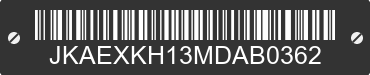 2021 KAWASAKI Ninja 400 JKAEXKH13MDAB0362 VIN decoded