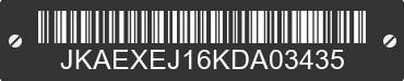 2019 KAWASAKI Ninja 650 JKAEXEJ16KDA03435 VIN decoded