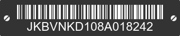 2008 KAWASAKI Vulcan 1600 JKBVNKD108A018242 VIN decoded