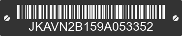2009 KAWASAKI Vulcan 900 JKAVN2B159A053352 VIN decoded