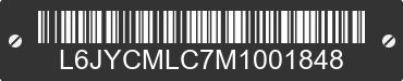 2021 KAYO Kayo L6JYCMLC7M1001848 VIN decoded