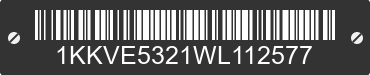 1998 KENTUCKY Electronics Trailer 1KKVE5321WL112577 VIN decoded