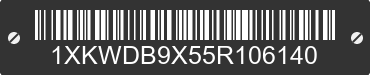 2005 KENWORTH W900 1XKWDB9X55R106140 VIN decoded