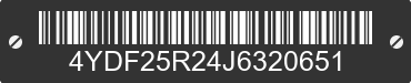 2018 KEYSTONE Keystone 4YDF25R24J6320651 VIN decoded