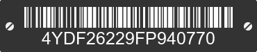2015 KEYSTONE Keystone 4YDF26229FP940770 VIN decoded