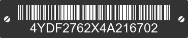 2004 KEYSTONE Keystone 4YDF2762X4A216702 VIN decoded