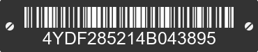 2004 KEYSTONE Keystone 4YDF285214B043895 VIN decoded