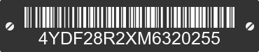 2021 KEYSTONE Keystone 4YDF28R2XM6320255 VIN decoded