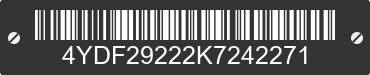 2019 KEYSTONE Keystone 4YDF29222K7242271 VIN decoded