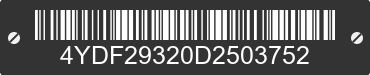 2013 KEYSTONE Keystone 4YDF29320D2503752 VIN decoded