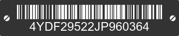 2018 KEYSTONE Keystone 4YDF29522JP960364 VIN decoded