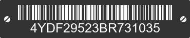 2011 KEYSTONE Keystone 4YDF29523BR731035 VIN decoded