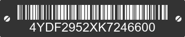 2019 KEYSTONE Keystone 4YDF2952XK7246600 VIN decoded