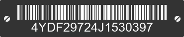 2018 KEYSTONE Keystone 4YDF29724J1530397 VIN decoded