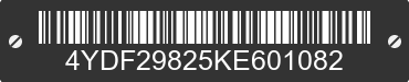 2019 KEYSTONE Keystone 4YDF29825KE601082 VIN decoded