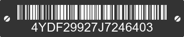 2018 KEYSTONE Keystone 4YDF29927J7246403 VIN decoded