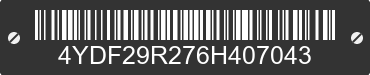 2006 KEYSTONE Keystone 4YDF29R276H407043 VIN decoded