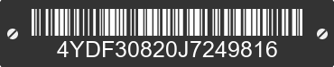 2018 KEYSTONE Keystone 4YDF30820J7249816 VIN decoded