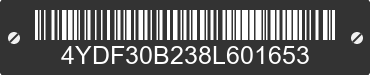 2008 KEYSTONE Keystone 4YDF30B238L601653 VIN decoded
