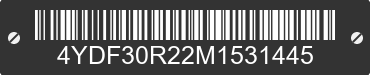 2021 KEYSTONE Keystone 4YDF30R22M1531445 VIN decoded