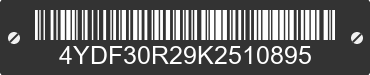 2019 KEYSTONE Keystone 4YDF30R29K2510895 VIN decoded