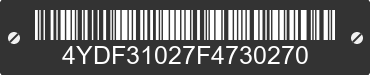 2015 KEYSTONE Keystone 4YDF31027F4730270 VIN decoded