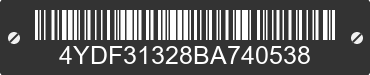 2011 KEYSTONE Keystone 4YDF31328BA740538 VIN decoded