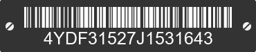 2018 KEYSTONE Keystone 4YDF31527J1531643 VIN decoded