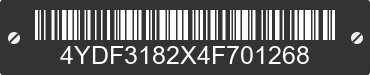 2004 KEYSTONE Keystone 4YDF3182X4F701268 VIN decoded